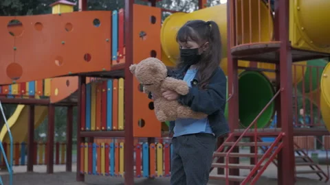 Playful time in epidemic. Stock Footage 147909900