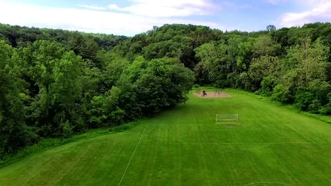 Playground in Back Video stock 78577889