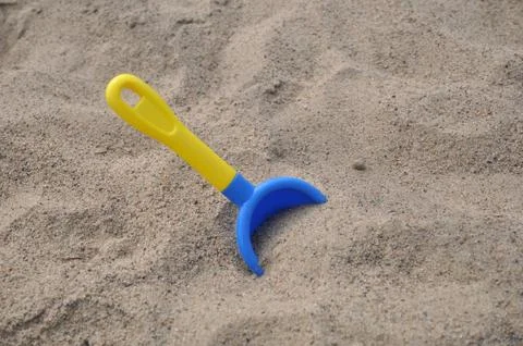 Playground, Beach Or Sandbox Concept Stock Photos