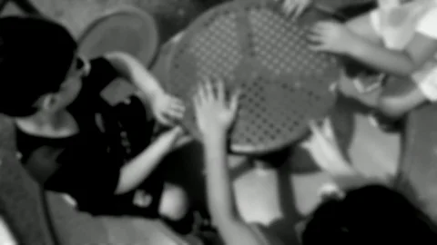 Playground carousel turning Stock Footage 98677255