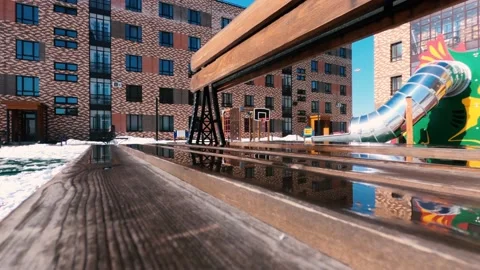 Playground for children Stock Footage 151188553