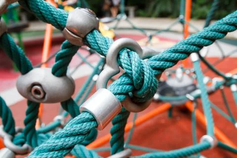 Playground for children Foto stock