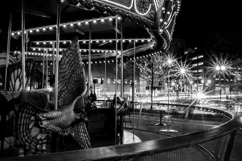 Playground in the city 写真素材