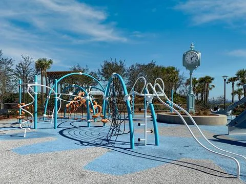 Playground Equipment Stock Photos