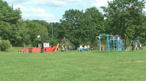 Playground Stock Footage 801128