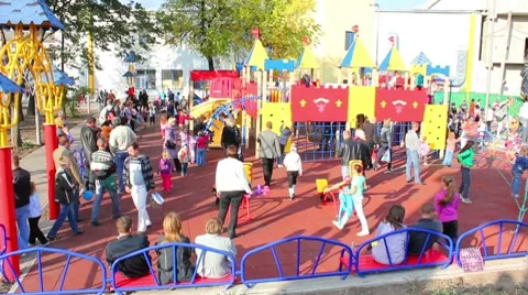 Playground Stock Footage 8650560