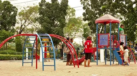 Playground Stock Footage 9119650