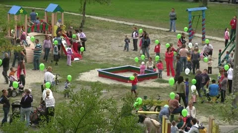 Playground Stock Footage 12255463