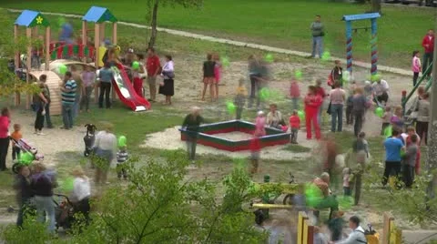 Playground Stock Footage 12255578