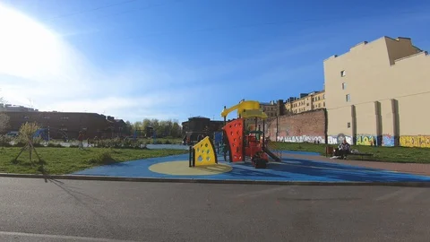 Playground Stock Footage 130106402