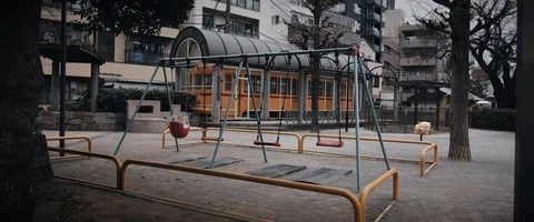 Playground in Japan Stock Footage 125697573