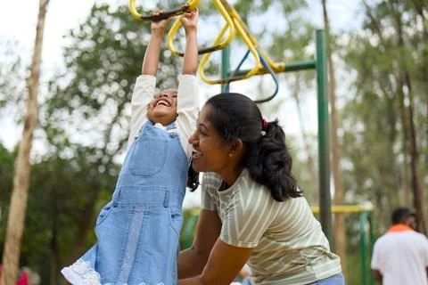 Playground Joy Stock Photos