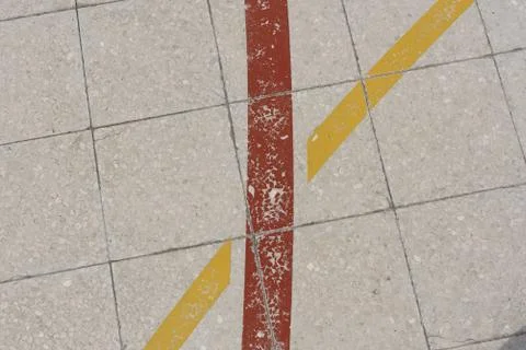 Playground lines Stock Photos