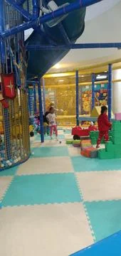Playground in A Mall Stock Photos