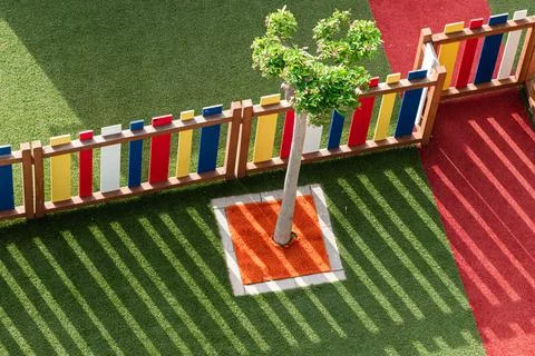 Playground with many colors Stock Photos