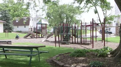 Playground Park Stock Footage 51446563
