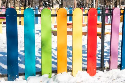 Playground in the park Stock Photos