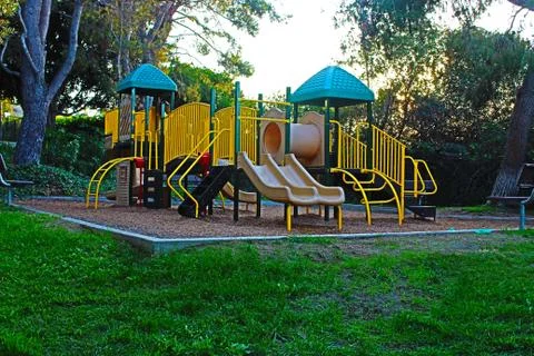 Playground , PARK 스톡 사진
