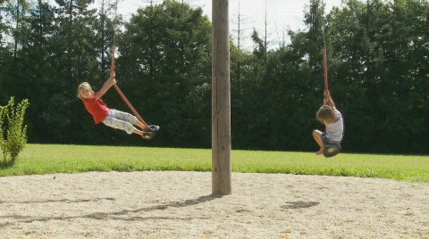 At playground part II Stock Footage 147409