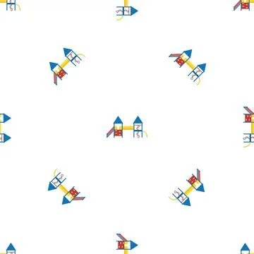 Playground pattern seamless vector Stock Illustration