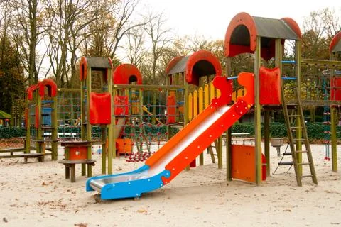 Playground 库存照片