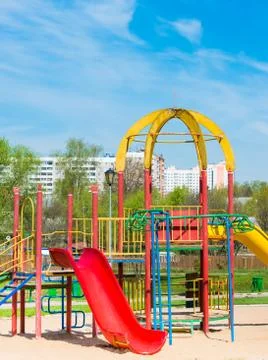 Playground Foto stock