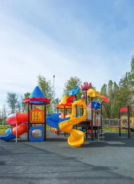 Playground Foto stock