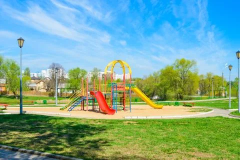 Playground Fotos Stock