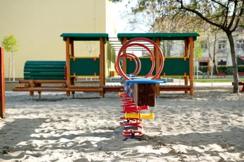 Playground 库存照片