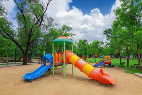 Playground Foto stock