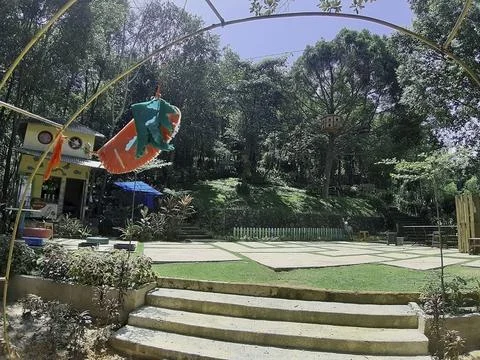 Playground Stockfoto's