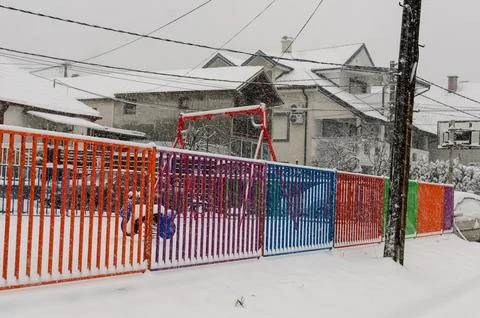 Playground Foto stock