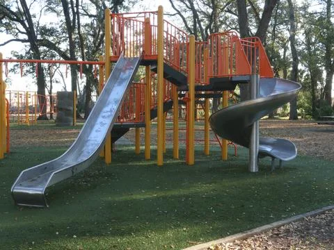 Playground Foto stock