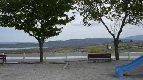 Playground in Portugal. Stock Footage 122201313