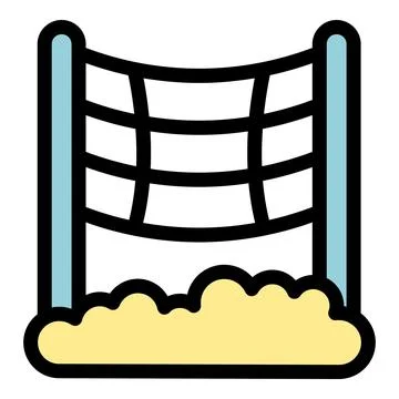 Playground rope climbing frame over sand pit encourages physical activity Ilustração Stock