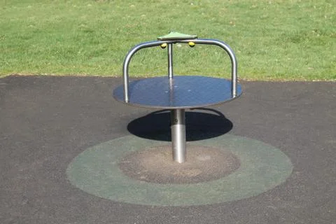 Playground Roundabout. Foto stock