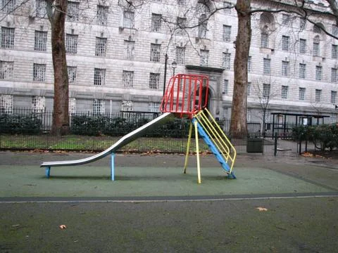Playground Slide Stock Photos