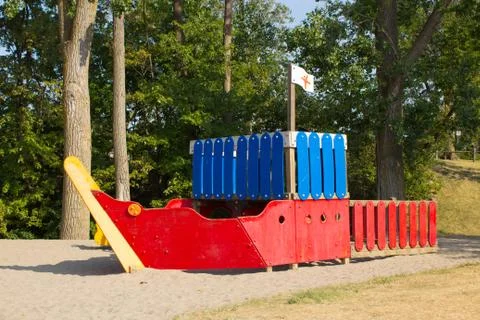 Playground structure Stock Photos
