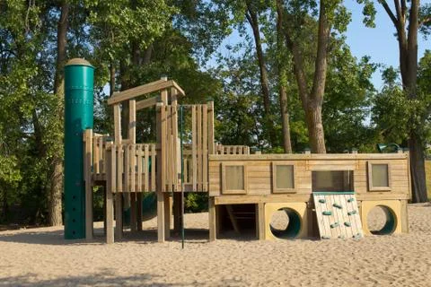 Playground structure Stock Photos