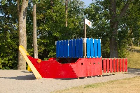 Playground structure Stock Photos