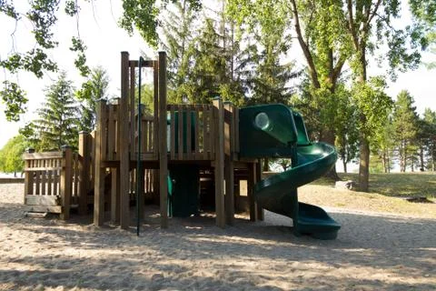 Playground structure Stock Photos