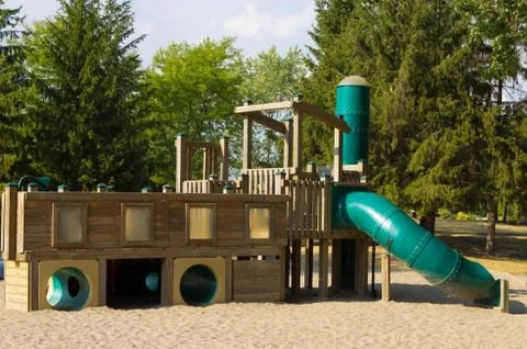 Playground structure Stock Photos