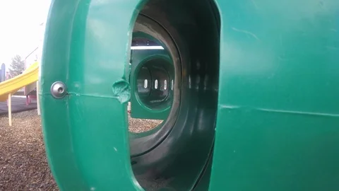 Playground Tunnel 4K Stock Footage 101402644