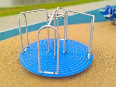 Playground under maintenances Stock Photos