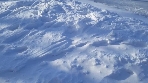 Playground in winter 7 Stock Footage 102242155
