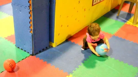 Playing 2 1 Stock Footage 7755801