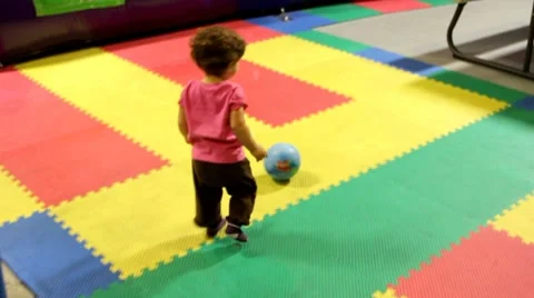 Playing 3 1 Stock Footage 7755807