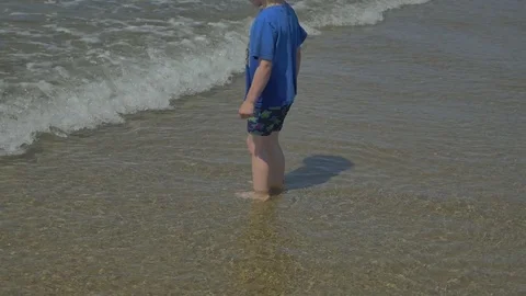 Playing on the beach 動画素材 83629335