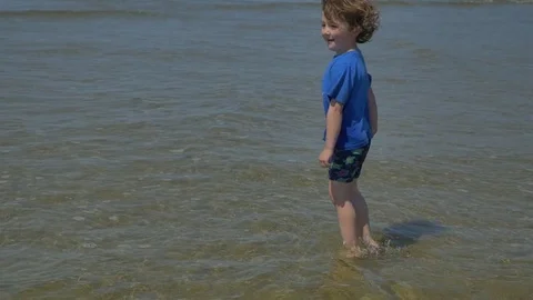Playing on the beach 動画素材 83629339