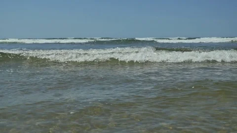 Playing on the beach 動画素材 83629393